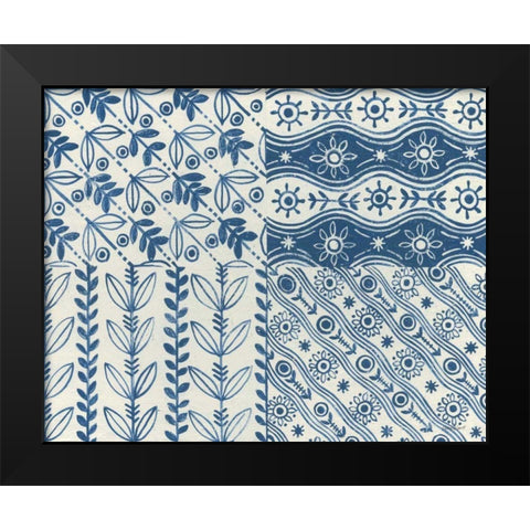 Windjammer IV Black Modern Wood Framed Art Print by Lovell, Kathrine