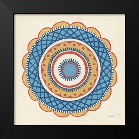 Solara I Black Modern Wood Framed Art Print by Lovell, Kathrine