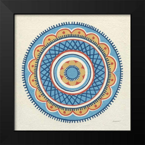 Solara II Black Modern Wood Framed Art Print by Lovell, Kathrine