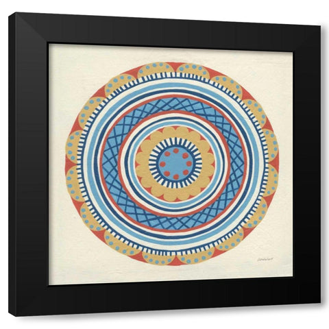 Solara III Black Modern Wood Framed Art Print by Lovell, Kathrine