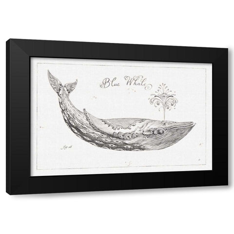 Underwater Life I Black Modern Wood Framed Art Print with Double Matting by Brissonnet, Daphne