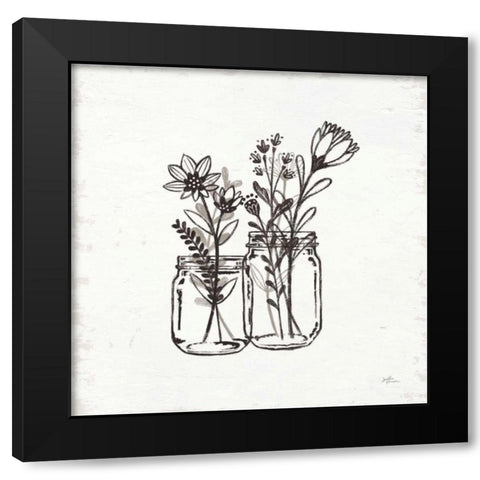 Our Nest III Black Modern Wood Framed Art Print by Penner, Janelle