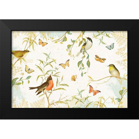 Natures Wisdom I Black Modern Wood Framed Art Print by Pertiet, Katie
