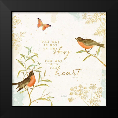 Natures Wisdom II Black Modern Wood Framed Art Print by Pertiet, Katie