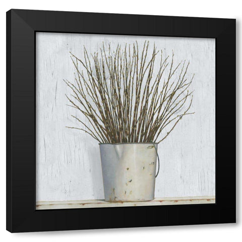 Early Spring Black Modern Wood Framed Art Print with Double Matting by Wiens, James