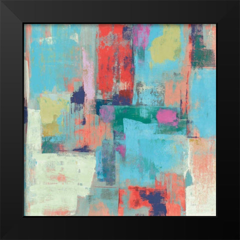 Bright Reflections Crop Black Modern Wood Framed Art Print by Vassileva, Silvia