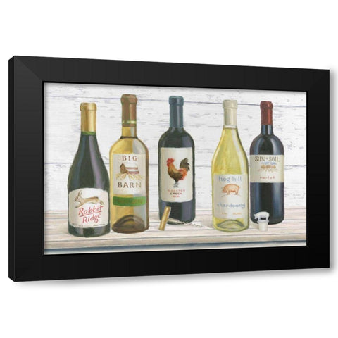 Vintners Recess I Black Modern Wood Framed Art Print with Double Matting by Adams, Emily