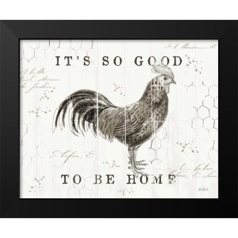 Farmhouse Fresh I Black Modern Wood Framed Art Print by Pertiet, Katie