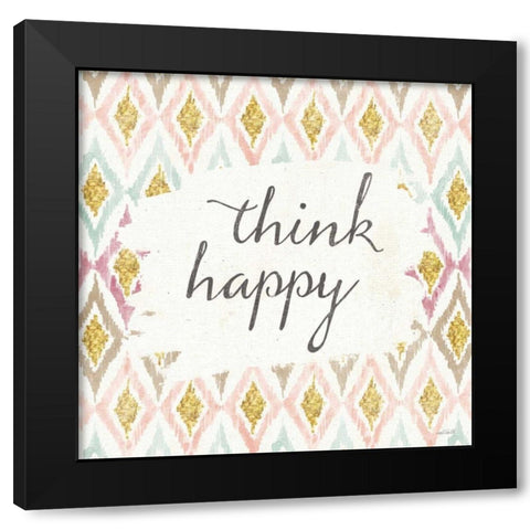 Soft Deco V Black Modern Wood Framed Art Print by Tavoletti, Anne