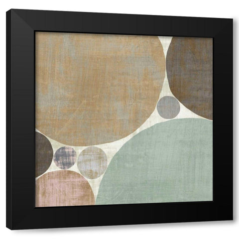 Circulation I v2 Hygge Black Modern Wood Framed Art Print by Mullan, Michael