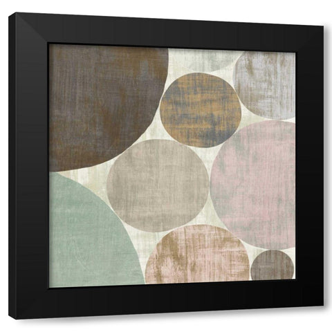 Circulation II v2 Hygge Black Modern Wood Framed Art Print by Mullan, Michael