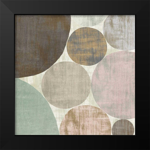 Circulation II v2 Hygge Black Modern Wood Framed Art Print by Mullan, Michael