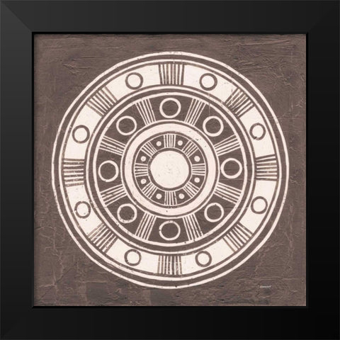 Seville II FB Spice Black Modern Wood Framed Art Print by Lovell, Kathrine