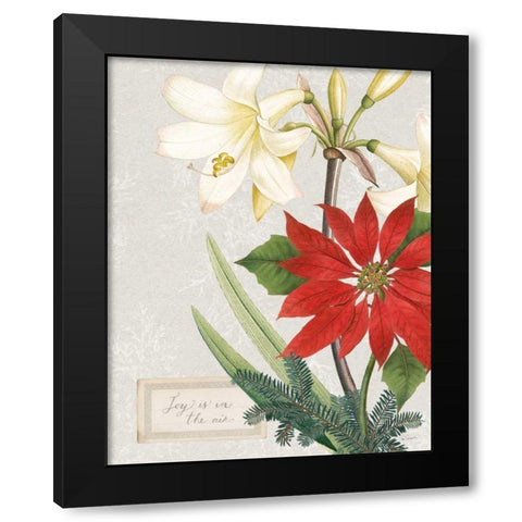 Joyful Tidings II Black Modern Wood Framed Art Print with Double Matting by Schlabach, Sue