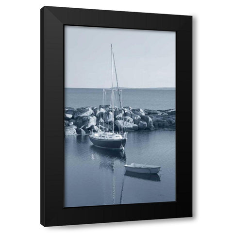 By the Sea II no Border Black Modern Wood Framed Art Print by Audit, Lisa