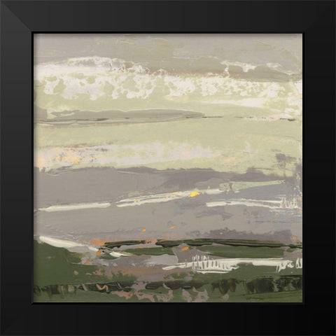 Soft Day II Black Modern Wood Framed Art Print by Dowling, Grainne