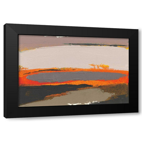 Ceide Study I Black Modern Wood Framed Art Print with Double Matting by Dowling, Grainne