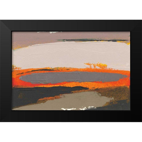 Ceide Study I Black Modern Wood Framed Art Print by Dowling, Grainne