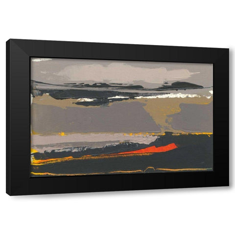 Ceide Study II Black Modern Wood Framed Art Print by Dowling, Grainne