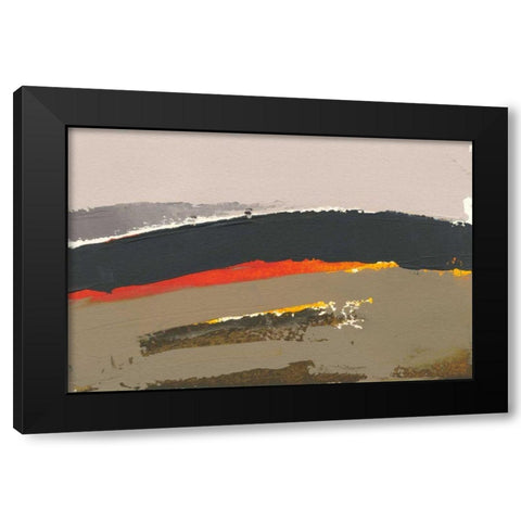 Ceide Study III Black Modern Wood Framed Art Print by Dowling, Grainne