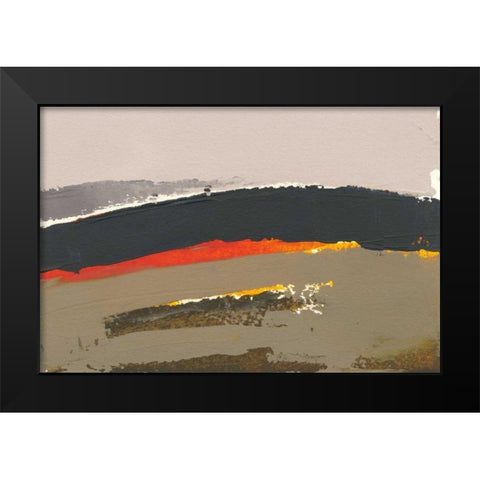 Ceide Study III Black Modern Wood Framed Art Print by Dowling, Grainne