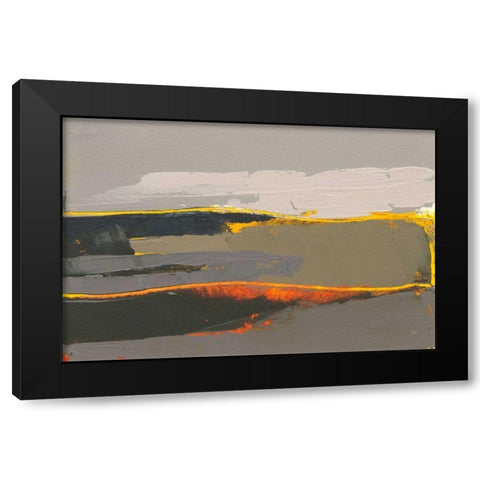 Ceide Study IV Black Modern Wood Framed Art Print by Dowling, Grainne