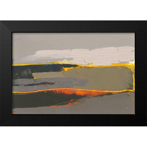 Ceide Study IV Black Modern Wood Framed Art Print by Dowling, Grainne