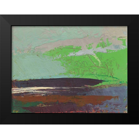 Ceide Study XIII Black Modern Wood Framed Art Print by Dowling, Grainne