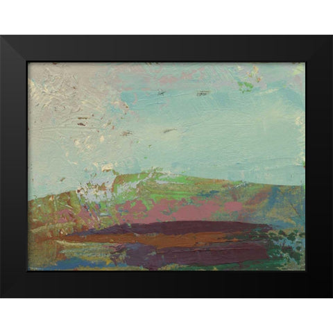 Ceide Study XV Black Modern Wood Framed Art Print by Dowling, Grainne