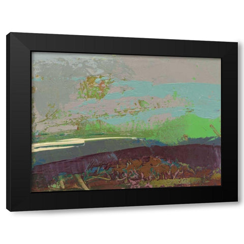 Ceide Study XVI Black Modern Wood Framed Art Print by Dowling, Grainne