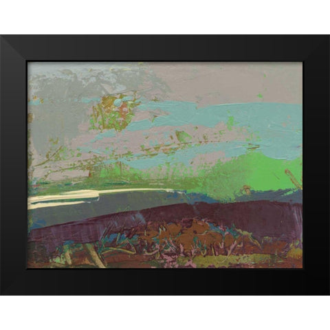 Ceide Study XVI Black Modern Wood Framed Art Print by Dowling, Grainne