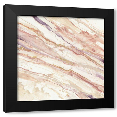 Copper Dreams Black Modern Wood Framed Art Print by Hristova, Albena