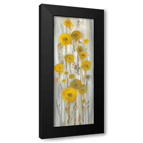 Roadside Flowers I Crop Black Modern Wood Framed Art Print with Double Matting by Vassileva, Silvia