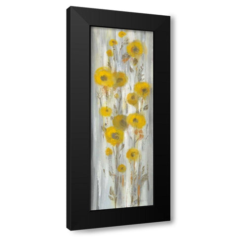 Roadside Flowers II Black Modern Wood Framed Art Print with Double Matting by Vassileva, Silvia