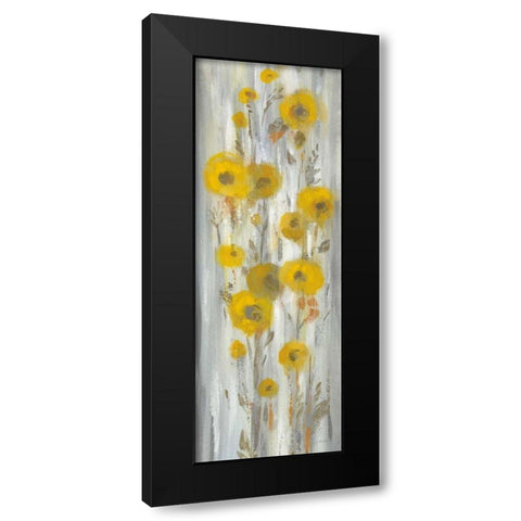 Roadside Flowers II Crop Black Modern Wood Framed Art Print with Double Matting by Vassileva, Silvia