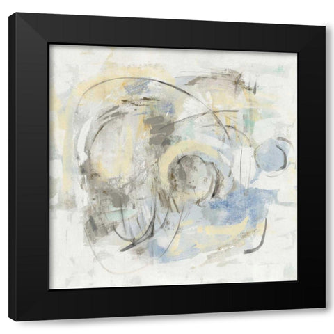 Signature Black Modern Wood Framed Art Print by Vassileva, Silvia