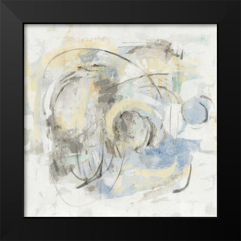 Signature Black Modern Wood Framed Art Print by Vassileva, Silvia