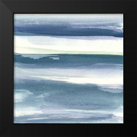Mint Dawn I Black Modern Wood Framed Art Print by Paschke, Chris