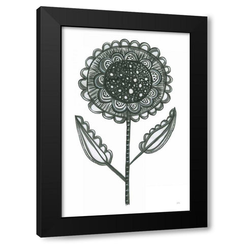 Bloom Town I Black Modern Wood Framed Art Print by Averinos, Melissa