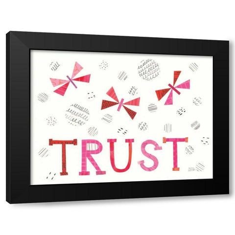 Love Words IV Black Modern Wood Framed Art Print with Double Matting by Averinos, Melissa