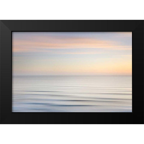 On the Horizon I no Border Black Modern Wood Framed Art Print by Audit, Lisa