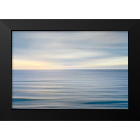 On the Horizon II no Border Black Modern Wood Framed Art Print by Audit, Lisa