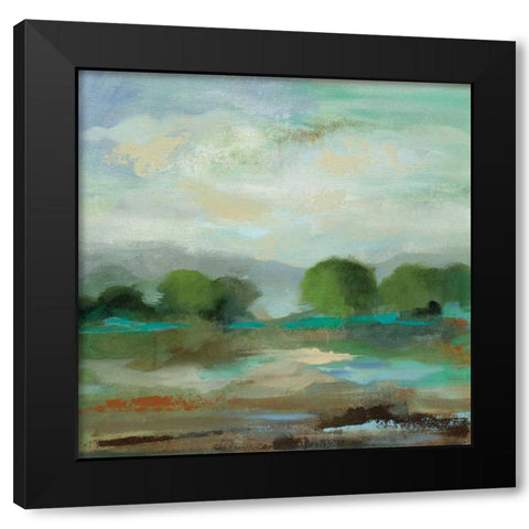 Unexpected Clouds I Black Modern Wood Framed Art Print by Vassileva, Silvia