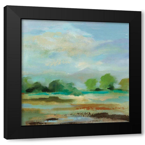 Unexpected Clouds II Black Modern Wood Framed Art Print by Vassileva, Silvia