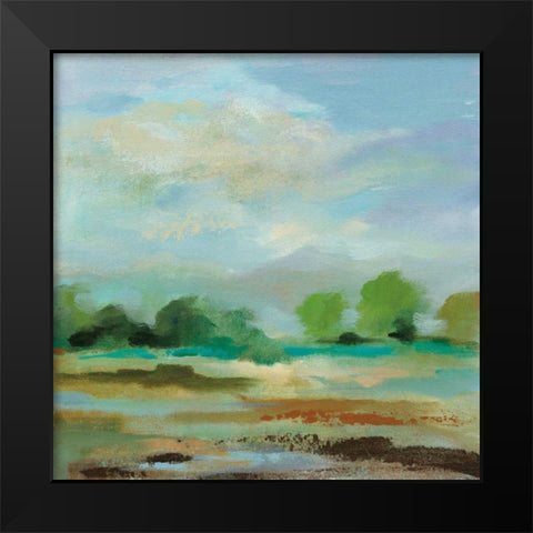 Unexpected Clouds II Black Modern Wood Framed Art Print by Vassileva, Silvia
