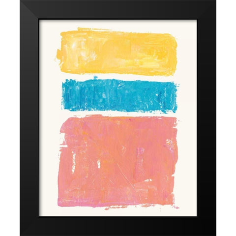 Vacation II Black Modern Wood Framed Art Print by Adams, Sarah