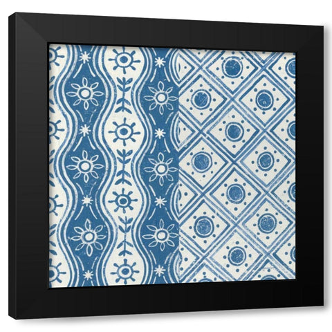 Windjammer VI Black Modern Wood Framed Art Print by Lovell, Kathrine