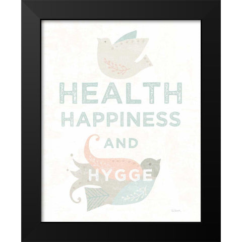 Cozy Hygge II Dark Black Modern Wood Framed Art Print by Schlabach, Sue