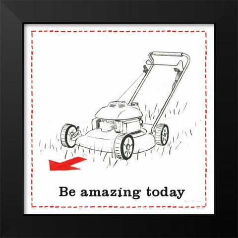 Home Improvement I Black Modern Wood Framed Art Print by Sullivan, Myles