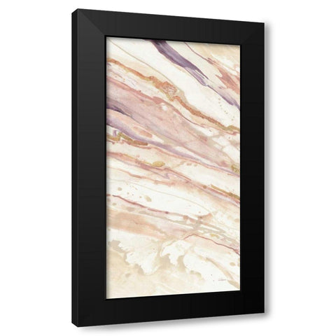 Copper Dreams II Black Modern Wood Framed Art Print with Double Matting by Hristova, Albena